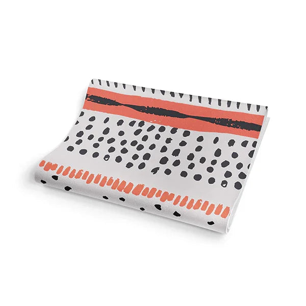 Load image into Gallery viewer, Yune Yoga - Yoga Mat | 6mm Thick | Orange | Non-Slip | Eco Friendly | Yune Yoga | Leo

