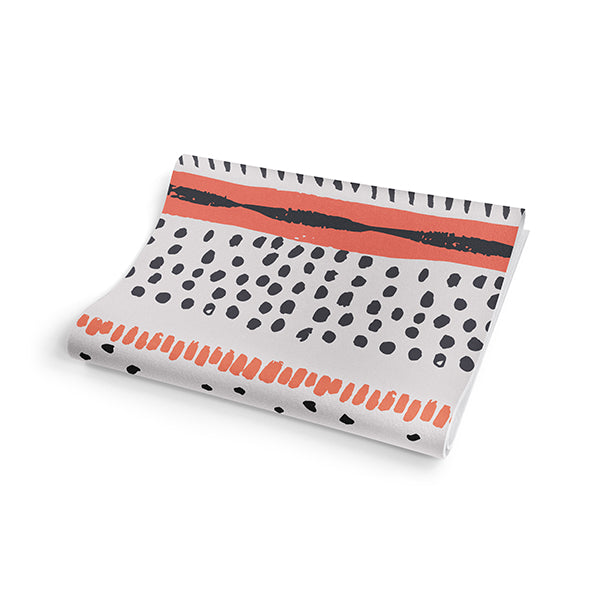 Load image into Gallery viewer, Yune Yoga - Yoga Mat | 6mm Thick | Orange | Non-Slip | Eco Friendly | Yune Yoga | Leo
