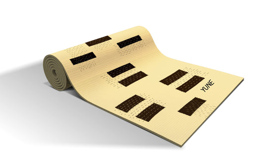 Yune Yoga - Galatea Trekk Travel Extra Thick Yoga Mat