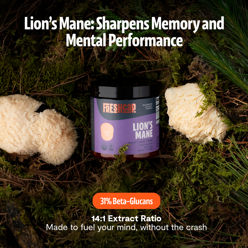 Load image into Gallery viewer, FreshCap Mushrooms - Organic Lion’s Mane Mushroom Powder
