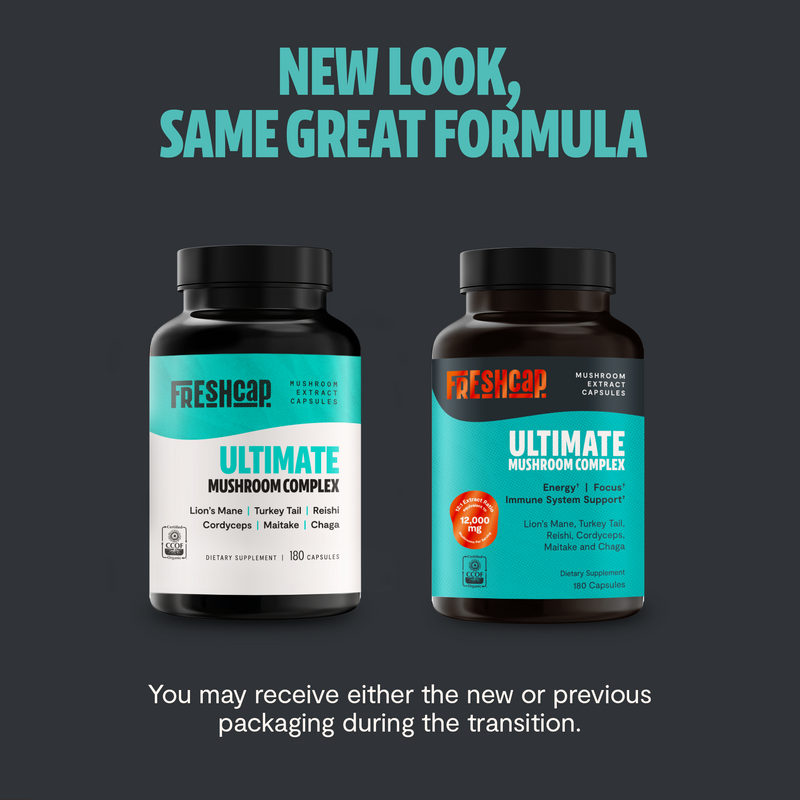 Load image into Gallery viewer, FreshCap Mushrooms - Organic Mushroom Complex Supplement Capsules
