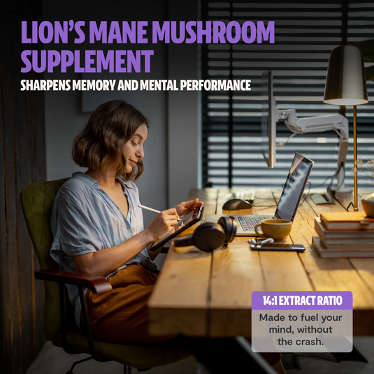 FreshCap Mushrooms - Organic Lion’s Mane Mushroom Powder