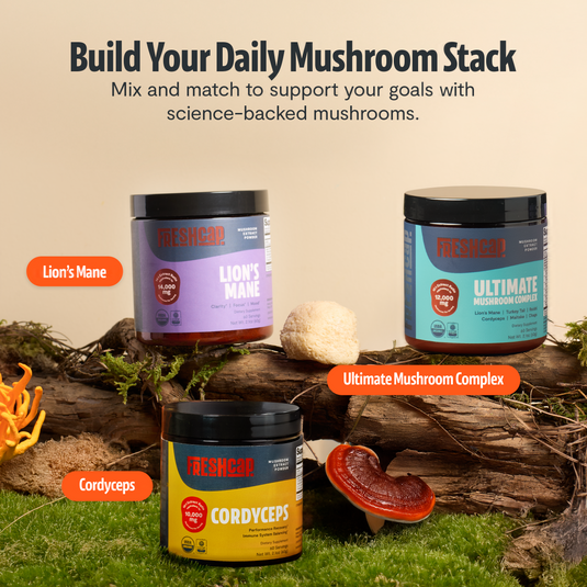 FreshCap Mushrooms - Cordyceps Mushroom Extract Powder
