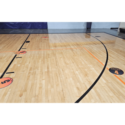 HoopsKing - Offensive Spacing Training Spot Markers | 16"