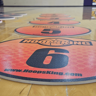 Load image into Gallery viewer, HoopsKing - Offensive Spacing Training Spot Markers | 16"
