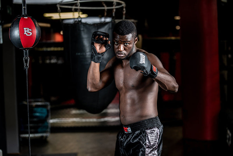 Load image into Gallery viewer, Gorilla Wear - ely mma sparring gloves - black/white
