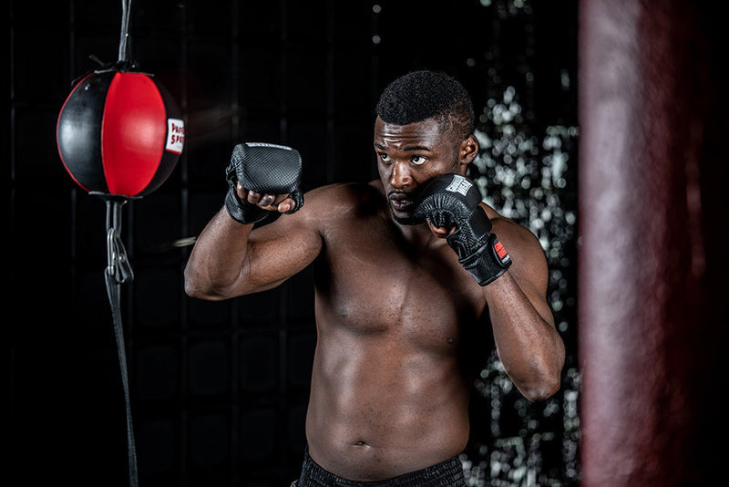 Load image into Gallery viewer, Gorilla Wear - ely mma sparring gloves - black/white
