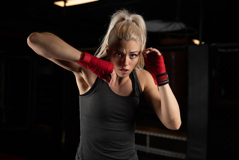 Load image into Gallery viewer, Boxing Hand Wraps - Red
