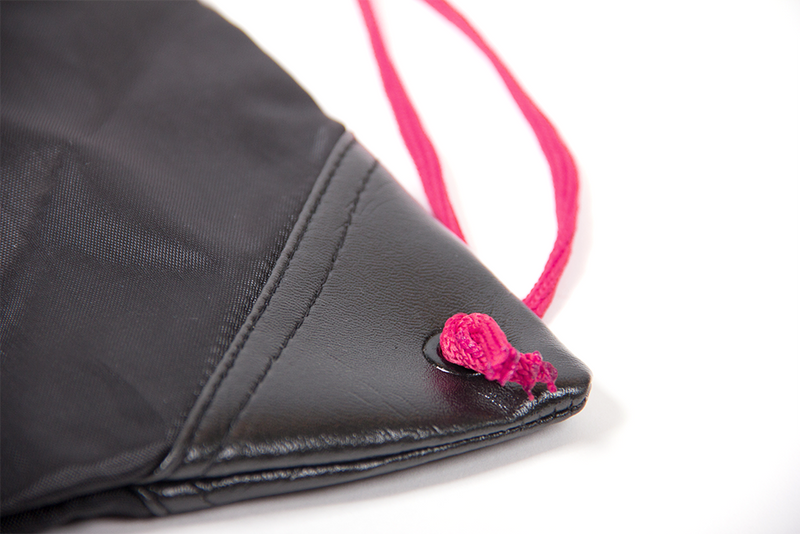Load image into Gallery viewer, Gorilla Wear Drawstring Bag - Black/Pink
