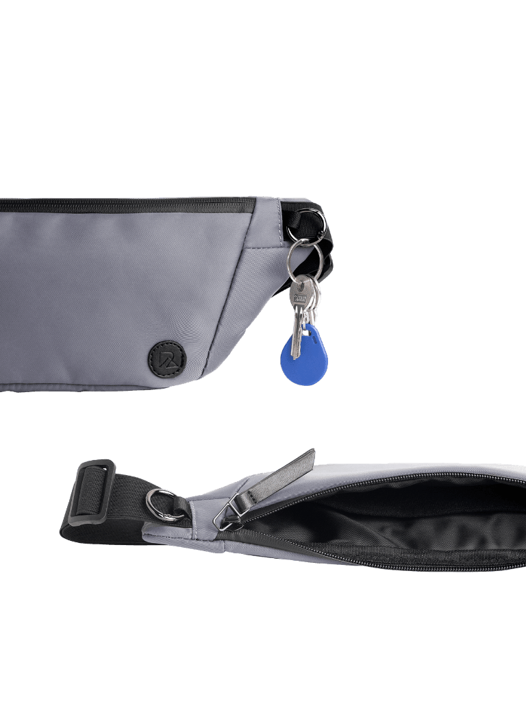 Load image into Gallery viewer, GOTO Gray Crossbody Bag
