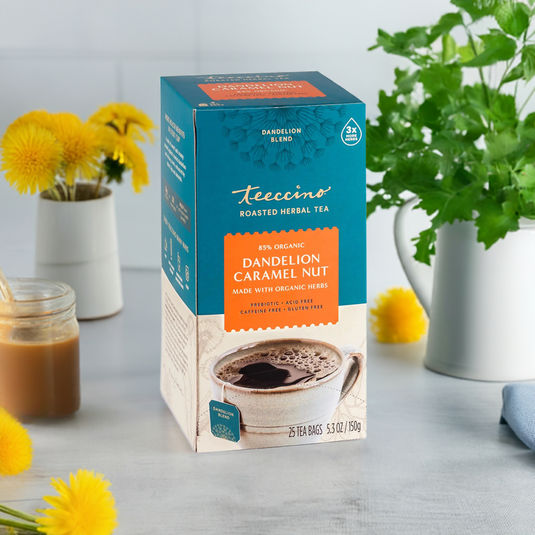Teeccino - Dandelion Caramel Nut Roasted Herbal Tea