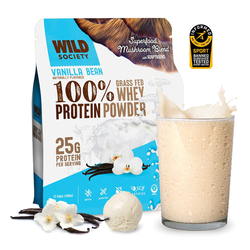 Load image into Gallery viewer, Wild Society Nutrition - Grass-Fed Whey Protein

