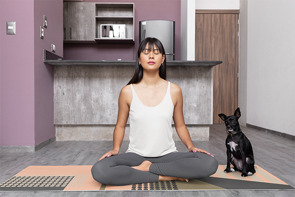 Load image into Gallery viewer, Yune Yoga - Yoga Mat | 6mm Thick | Tan | Non-Slip | Eco Friendly | Yune Yoga | RA88
