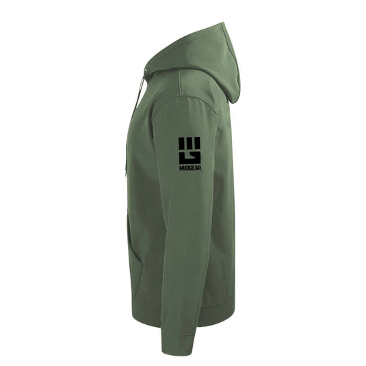 MudGear - All-Weather Warrior Hoodie (Olive Drab Green)