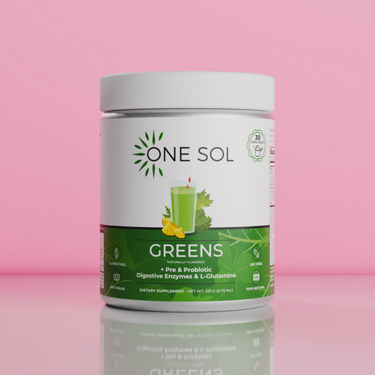 One Sol - Greens + Pre & Probiotic with Digestive Enzymes