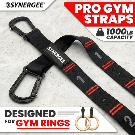Synergee - Gymnastic Ring Straps - Gymnastic Rings