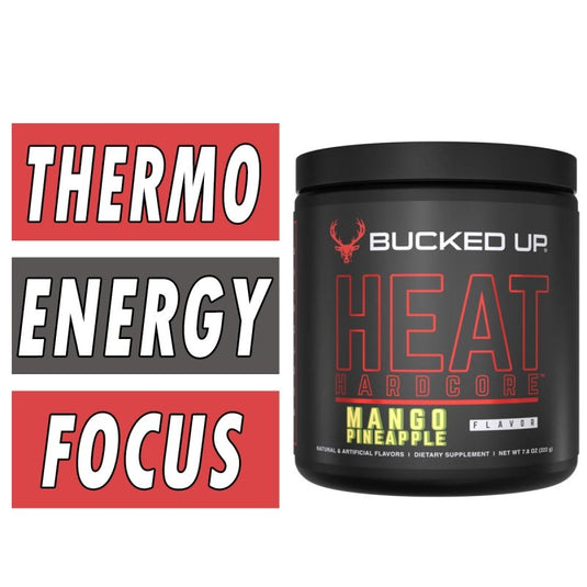 Bucked Up - HEAT Hardcore Powder - Fat Burner
