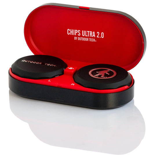 bluetooth audio helmet snowboard Chips 3.0 Built tough for winter conditions and designed with glove Outdoor Tech Chips Ultra 2.0