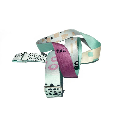 Yune Yoga - Yoga Strap | Stretching Strap | Metal Buckles | Multi Color | Yune Yoga | The Hemlock