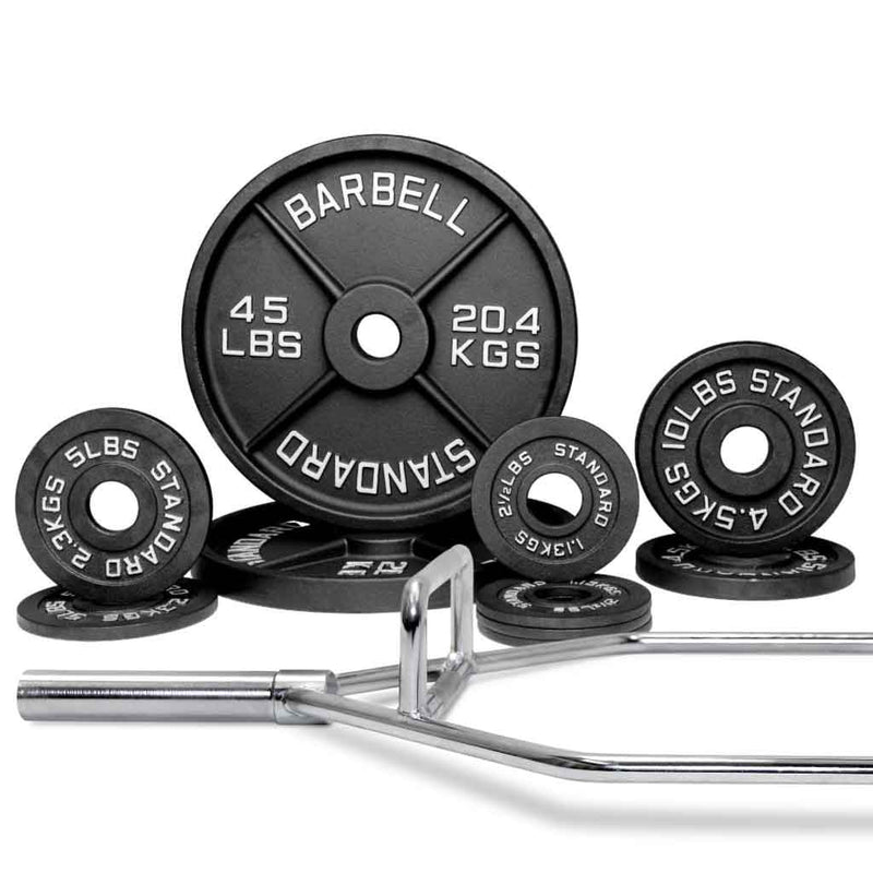 Load image into Gallery viewer, Barbell Standard - Specialty Bar &amp; Weight Set Bundle Builder
