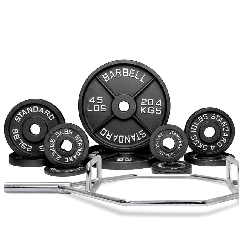 Load image into Gallery viewer, Barbell Standard - Specialty Bar &amp; Weight Set Bundle Builder
