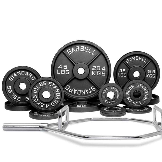 Barbell Standard - Specialty Bar & Weight Set Bundle Builder