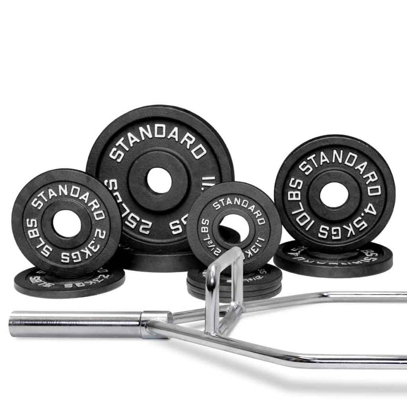 Load image into Gallery viewer, Barbell Standard - Specialty Bar &amp; Weight Set Bundle Builder
