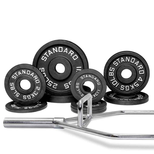 Barbell Standard - Specialty Bar & Weight Set Bundle Builder
