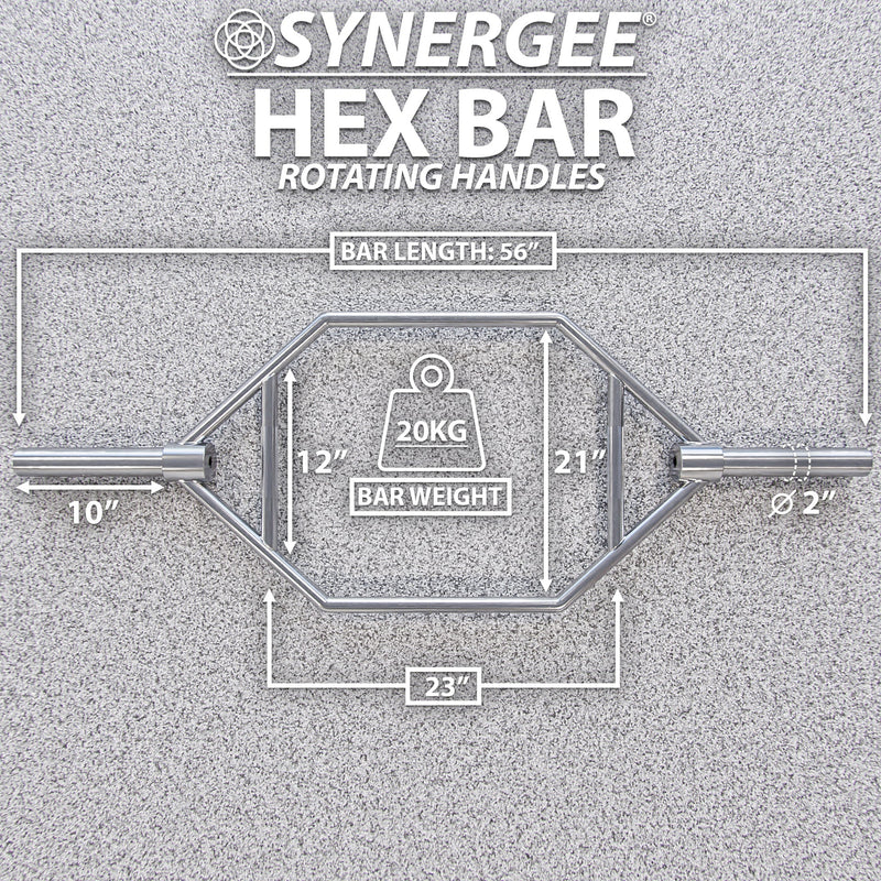 Load image into Gallery viewer, Synergee Hex Trap Bar
