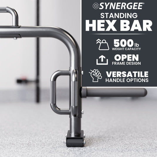 Synergee - Open Frame Hex Bar - Barbells