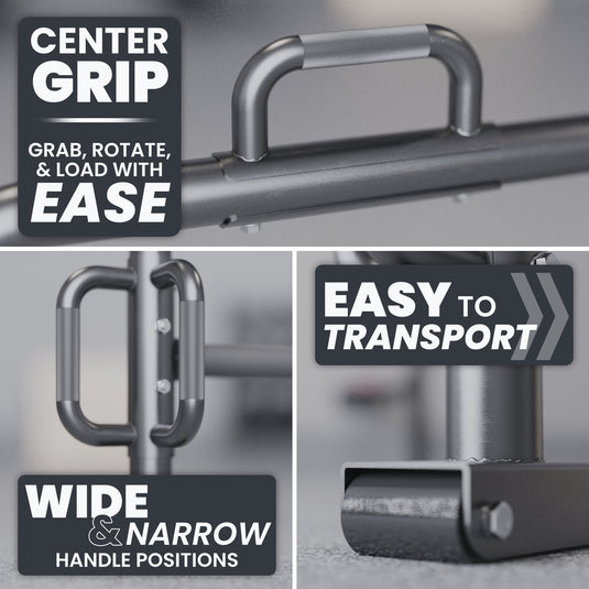 Synergee - Open Frame Hex Bar - Barbells