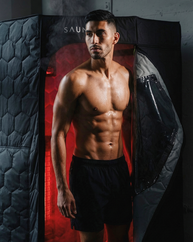 Load image into Gallery viewer, Saunabox - Pulse PRO: Infrared Sauna with Red-Light Therapy

