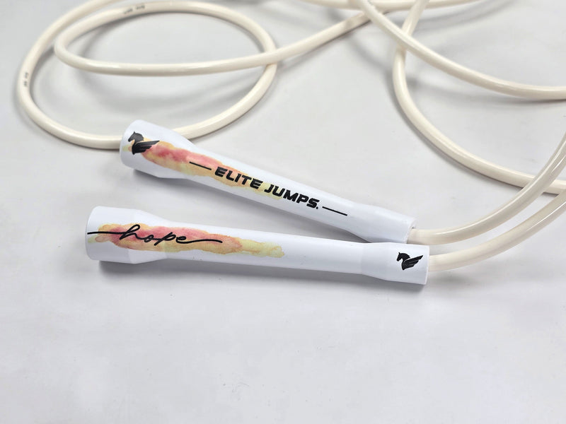 Load image into Gallery viewer, Elite Jumps - Hope Rope - Spring Sunset 6mm PVC Jump Rope
