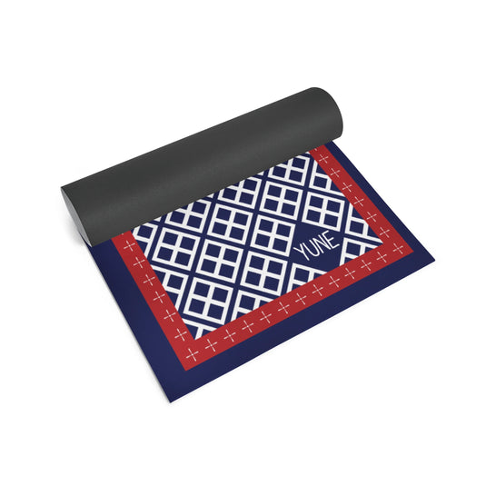 Yune Yoga - Yoga Mat | 6mm Thick | Blue | Non-Slip | Eco Friendly | Yune Yoga | Reiko
