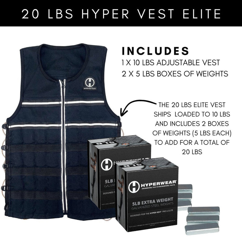 Load image into Gallery viewer, Hyperwear - Hyper Vest Elite Weighted Vest | Thin, Comfortable, &amp; High-Performance
