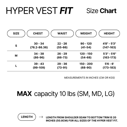 Hyper Vest FIT Weighted Vest for Women | Comfortable & Adjustable