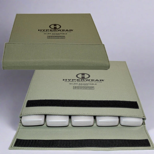 Hyperwear - Hyper Vest TAC Heavy Weight Vest - Includes Weight Vest Plates