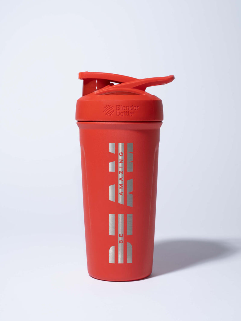 Load image into Gallery viewer, Be Amazing Metal Blender Bottle
