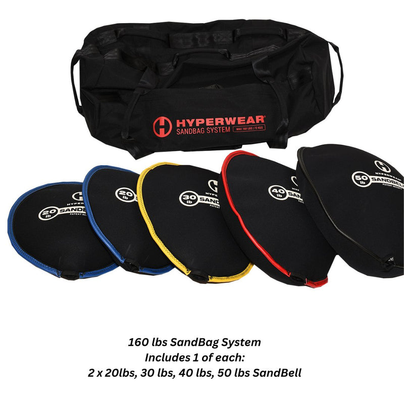 Load image into Gallery viewer, Hyperwear - Workout Sandbags SandBell System
