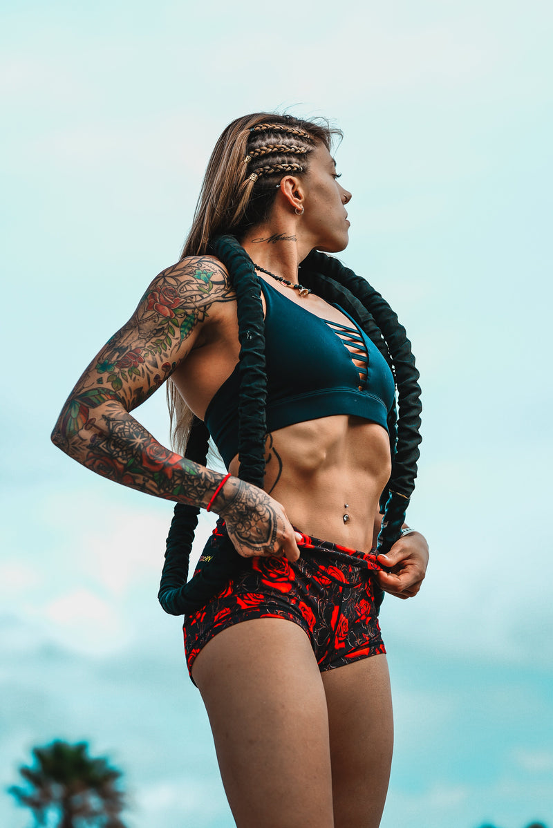 Load image into Gallery viewer, Peachy Athletic - Painfully Beautiful Shorts
