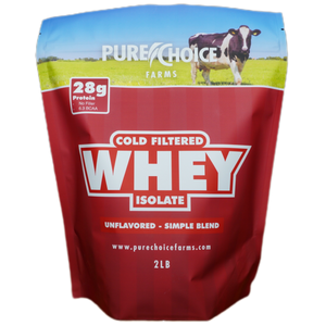 Pure Choice Farms - Whey Protein Isolate Unflavored