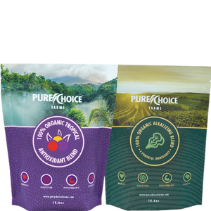 Pure Choice Farms - Organic Tropics & Raw Greens Micronutrient Powders