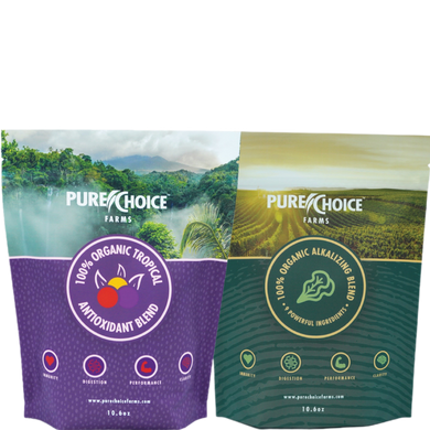 Pure Choice Farms - Organic Tropics & Raw Greens Micronutrient Powders