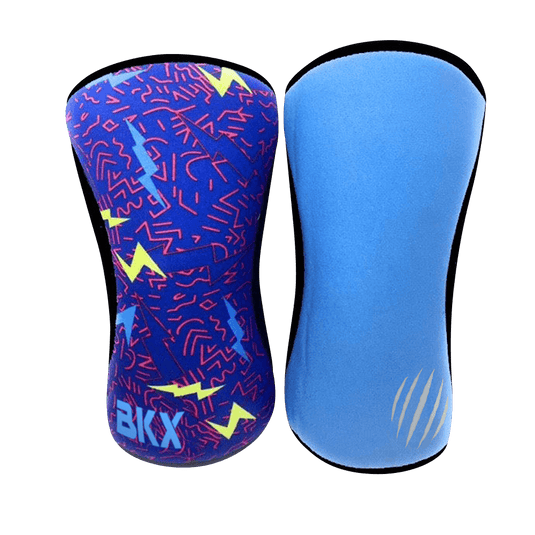 Bear KompleX - Bear KompleX Knee Sleeves - Lightning with REVERSIBLE Blue