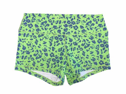 Peachy Athletic - Mojito Leo Squat-Proof Gym Shorts