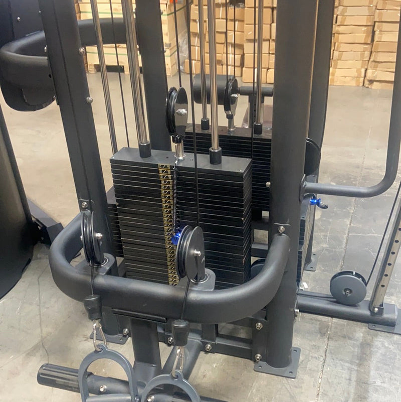 Load image into Gallery viewer, SFE - Commercial 4 Station Jungle Gym Machine with (4) Weight Stacks (New)
