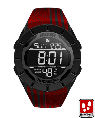 Rockwell Time - Coliseum Fit™ Assault - Red Edition (Phantom Black) Watch