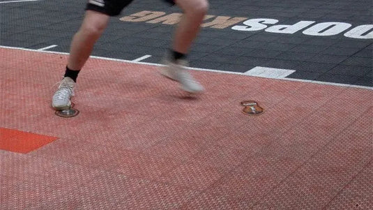 HoopsKing - HoopsKing Basketball Footwork Training Mat Steps
