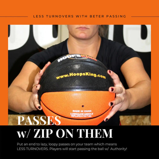 HoopsKing - Weighted Basketball Team Pack (15 Balls) | 29.5 or 28.5 | Rubber or Composite Leather