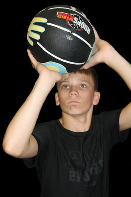 HoopsKing - Hands on Shooter Basketball w- Hand Placement